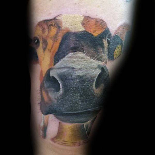 50 Cow Tattoo Designs For Men Cattle Ink Ideas