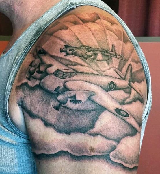 Male Tattoo Ideas For Military