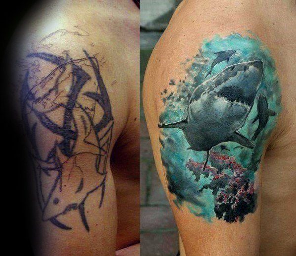 Can You Cover Up a Color Tattoo With Black  TattooProfy