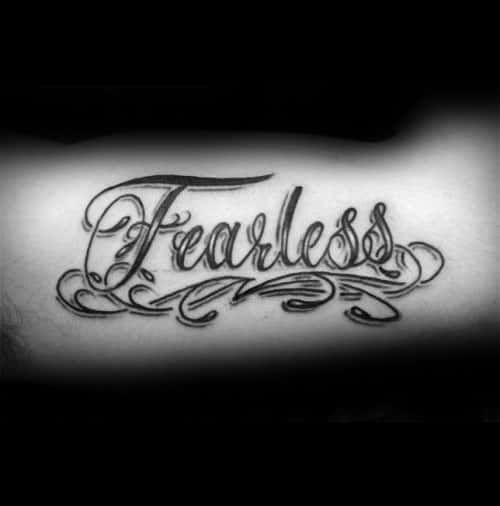 Fearless Tattoo Ideas