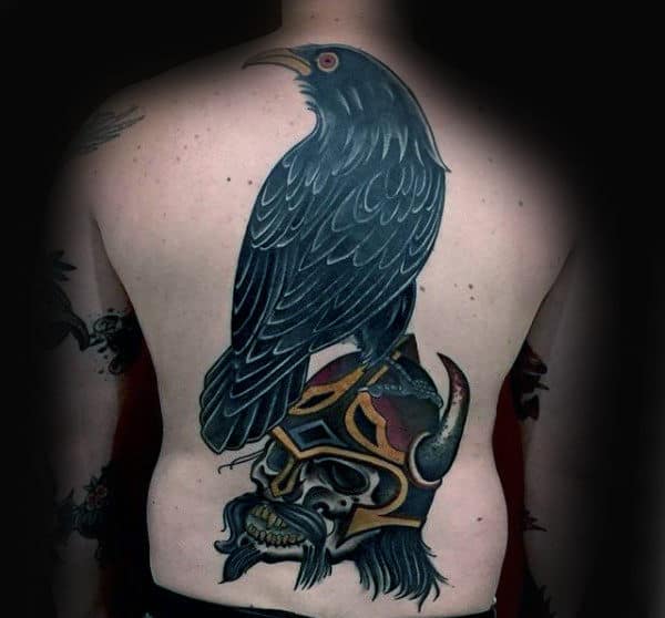 Crow tattoo 1