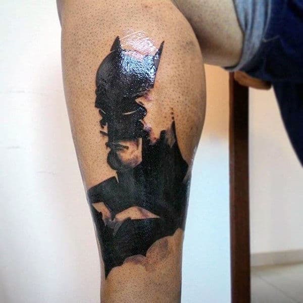 Man With Batman Tattoos