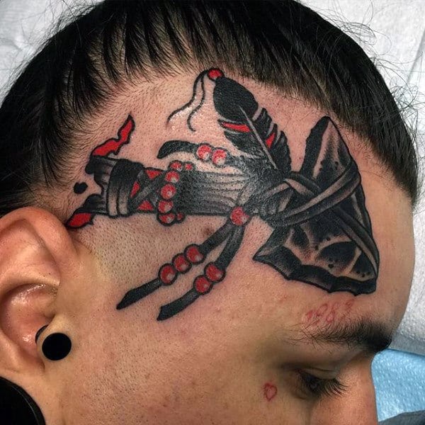70 Tomahawk Tattoo Designs For Men - American Indian Axe Ideas