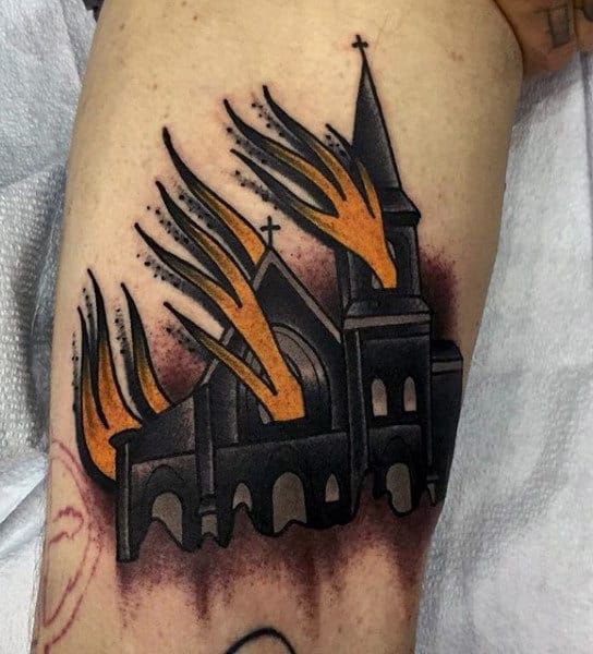 Got a The House is Burning Tattoo  rIsaiahRashad