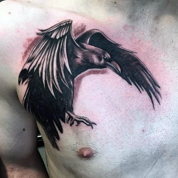 Crow tattoo design by ansatsushawdi on DeviantArt