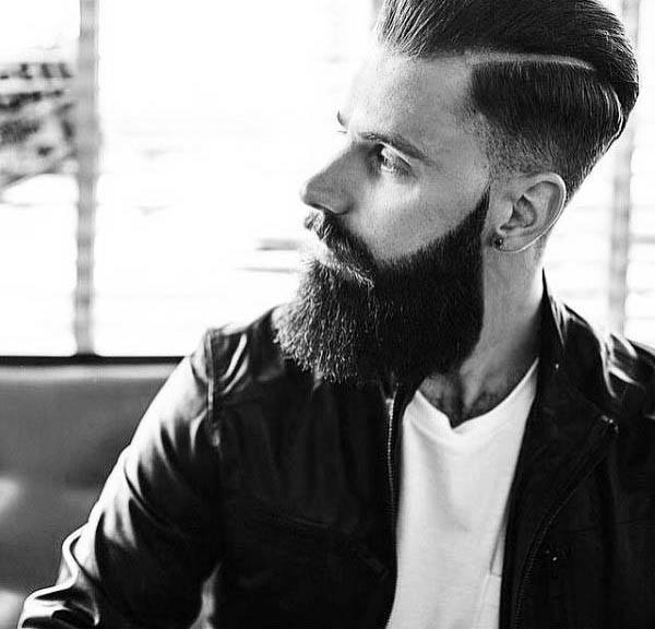 40 Hard Part Haircuts For Men Sharp Straight Line Style