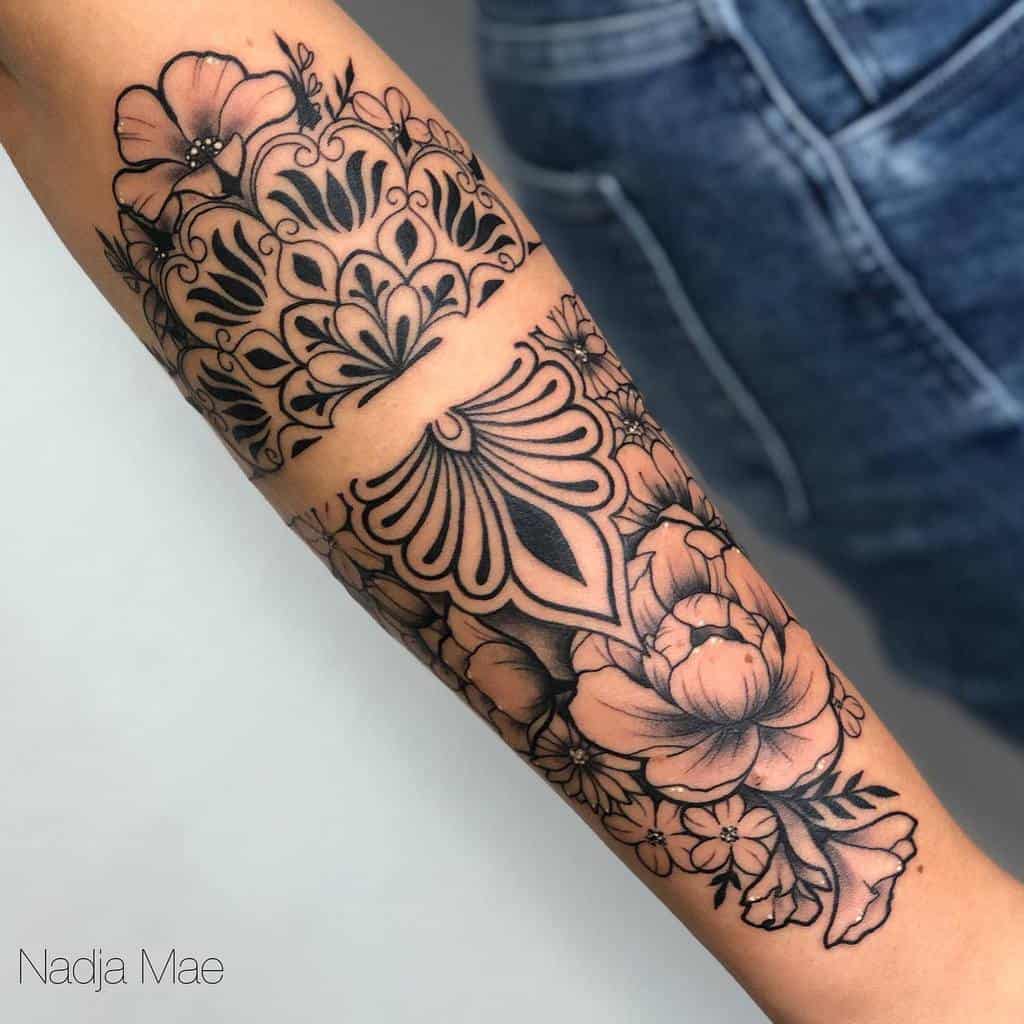 mandala forearm tattoos for women nadja_mae_tattoo