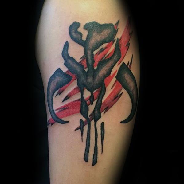 Mythosaur skull by @mikepacetattoo #themandalorian #starwars #skull #tattoo  #tattoos | Instagram