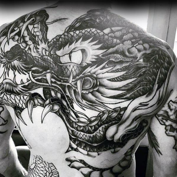 Manly Awesome Back Tattoo Design Ideas For Men