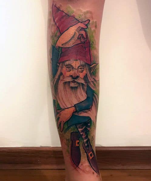 Manly Gnome Tattoos For Males