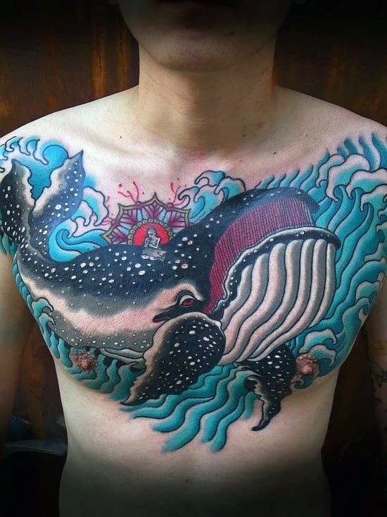 Whale tattoo meaning for girls and men 50 photos sketches