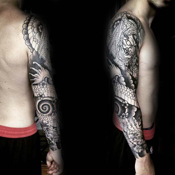 9 Most Stunning Tribal Dragon Tattoo Designs  Styles At Life
