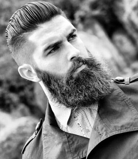 Manly Men's Haircuts With Beards