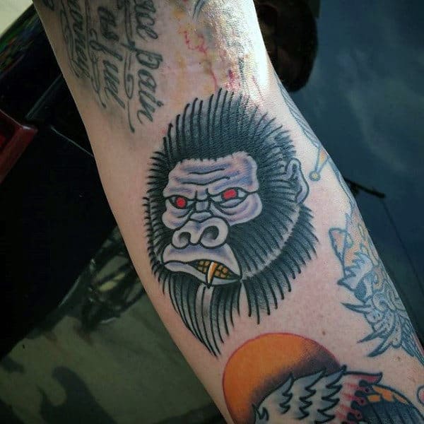 Illustrated Gentleman — Cracked this gorilla on a really cool guy today...