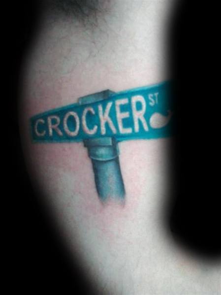 101 Best Street Sign Tattoo Ideas That Will Blow Your Mind  Outsons