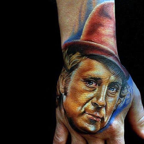 Manly Willy Wonka Tattoo Design Ideas For Men