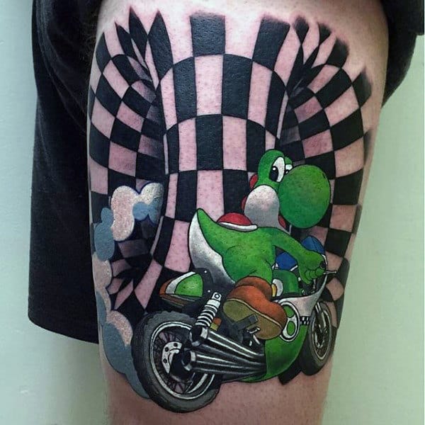 103 Cool Video Game Tattoos for Men 2023 Inspiration Guide