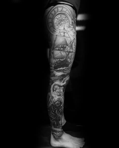 Masculine Big Tattoos For Men