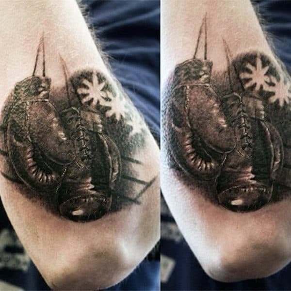 Masculine Boxing Tattoos For Men