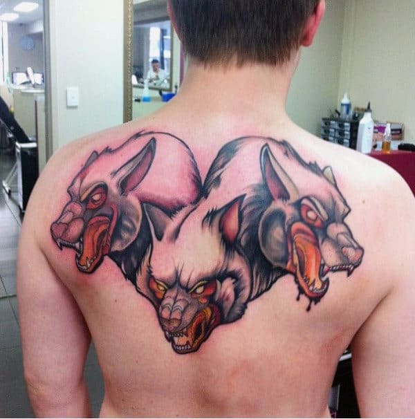 50 Cerberus Tattoo Designs For Men  Three Head Dog Ideas  Chest tattoo  men Tattoos Tattoo designs men