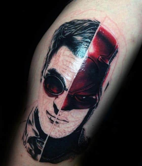 Masculine Daredevil Tattoos For Men