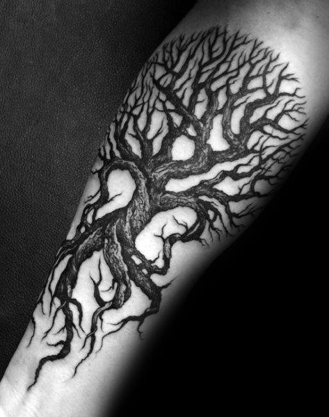 50 Gothic Tattoos For Men - Dark Body Art Design Ideas