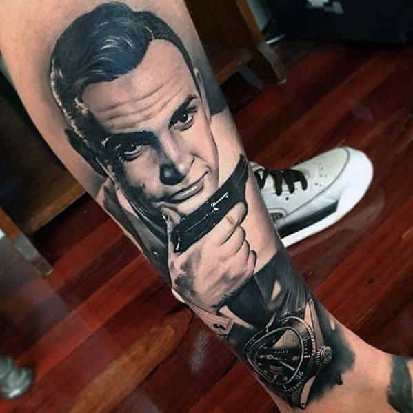 James bond tattoo i did few days ago what you think   rtattoo