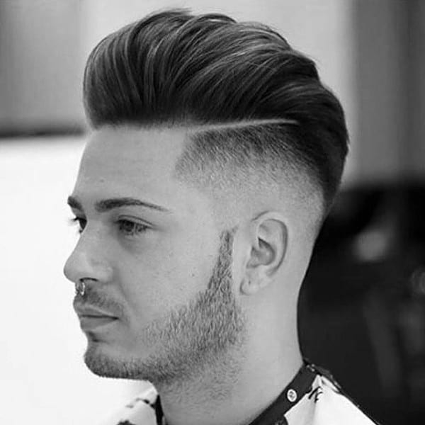 Masculine Male Pompadour Haircut