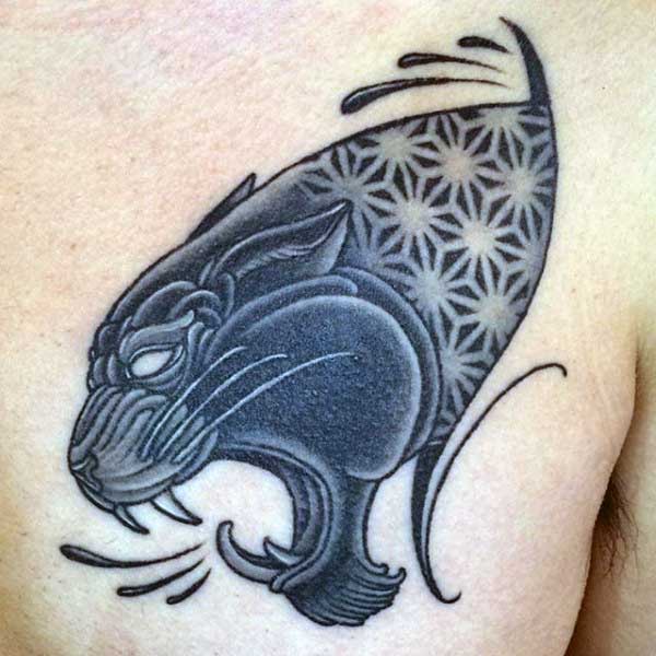 Masculine Mens Panther Tattoos