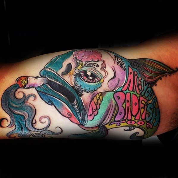 My tattoo Sublime inspired badfish Tell me are you a badfish too Are you  a badfish too   Piercing tattoo Tattoos I tattoo
