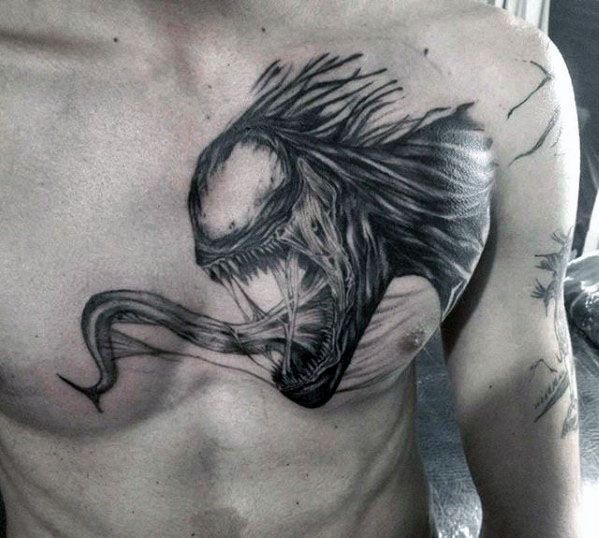 Venom tattoo by Steve Butcher  Photo 26454