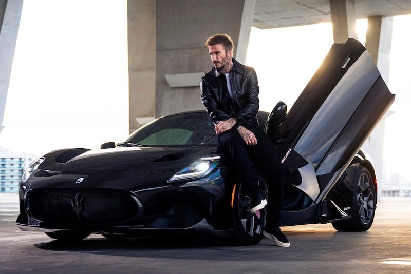 David Beckham’s Custom Maserati MC20 Is a Showstopper