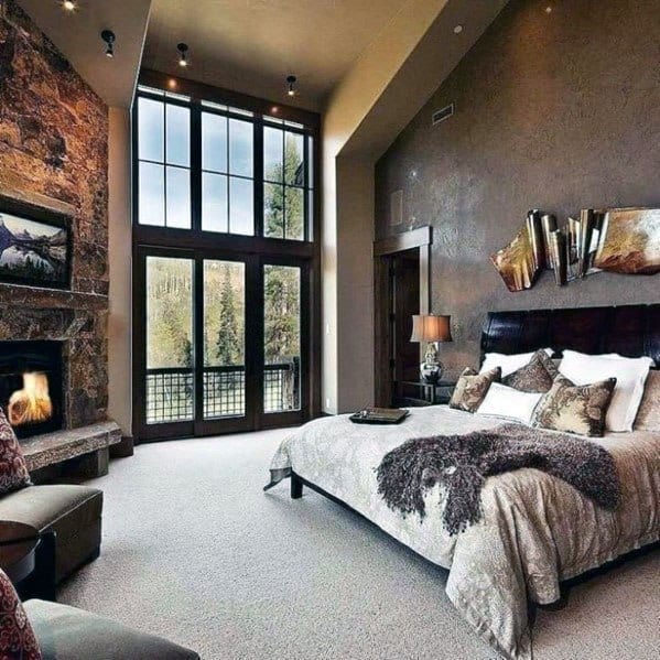 Master Bedroom Luxury Vaulted Ceiling Ideas