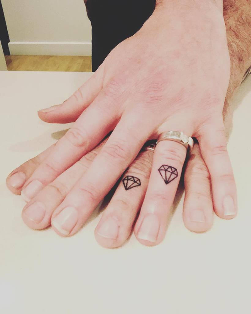 Matching Themed Wedding Ring Tattoo Coreyridden