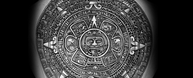 40 Mayan Calendar Tattoo Designs For Men Tzolkin Ink Ideas