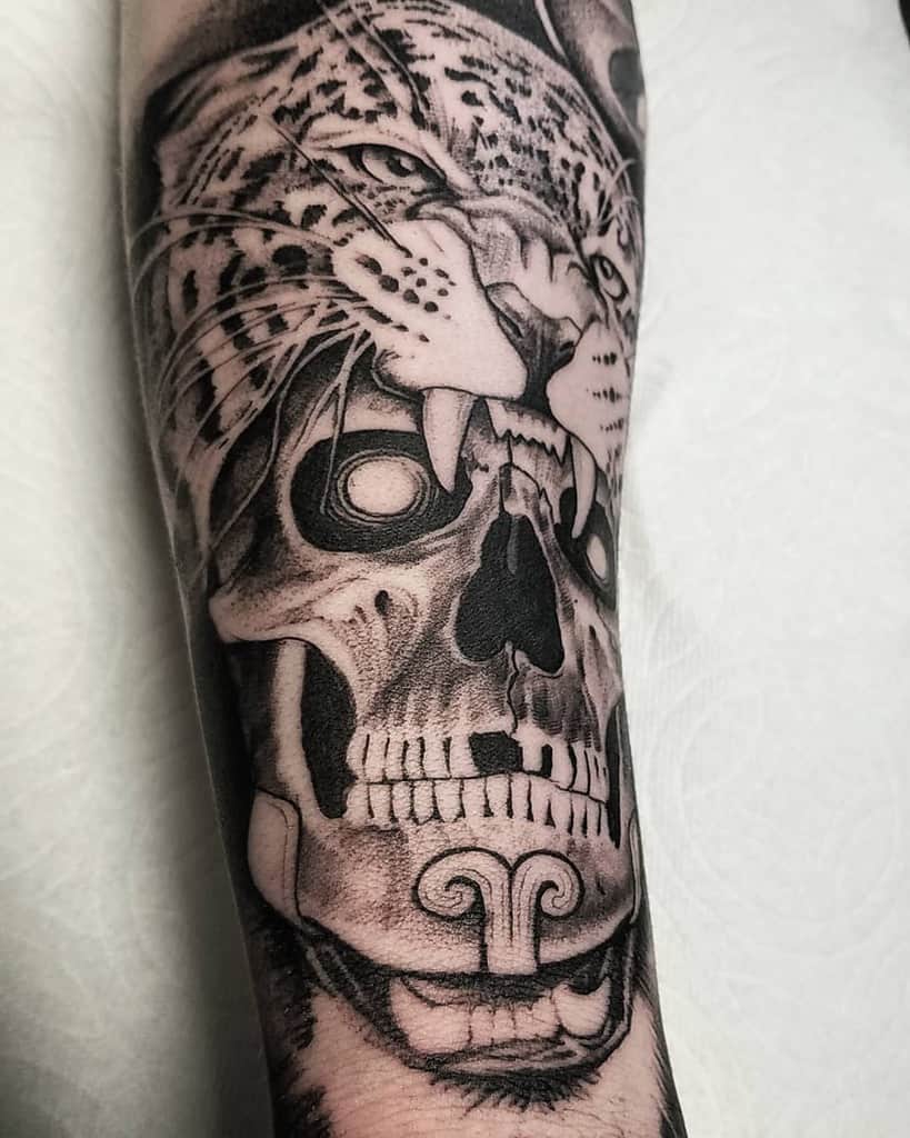 mayan-skull-jaguar-tattoo-hostile_territory_sw