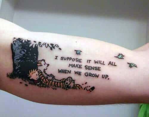 44 Meaningful Quote Tattoos to Memorize Your Special Moments  Hairstylery