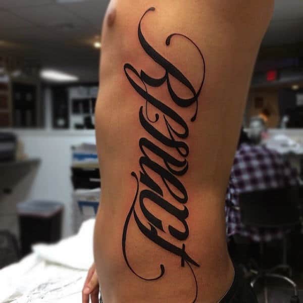75 Attractive Ambigram Tattoos On Arm