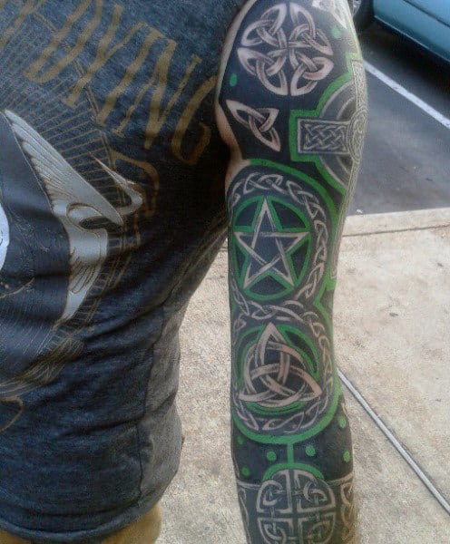 Men's Ancient Celtic Tattoos