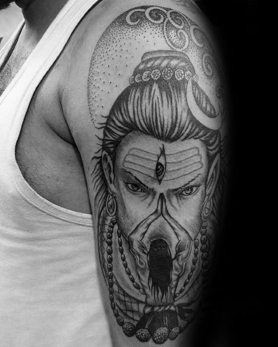 Angry #Shiva #customtattoo #Hindugoddess #trishul #trident #snake #roar # tattoo #leotattoos #matunga… | Shiva tattoo design, Shiva tattoo, Trishul tattoo  designs