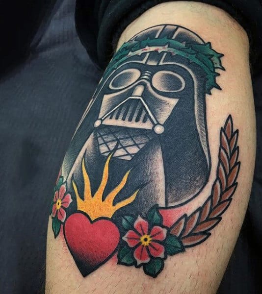 19 Amazing Darth Vader Tattoo Designs