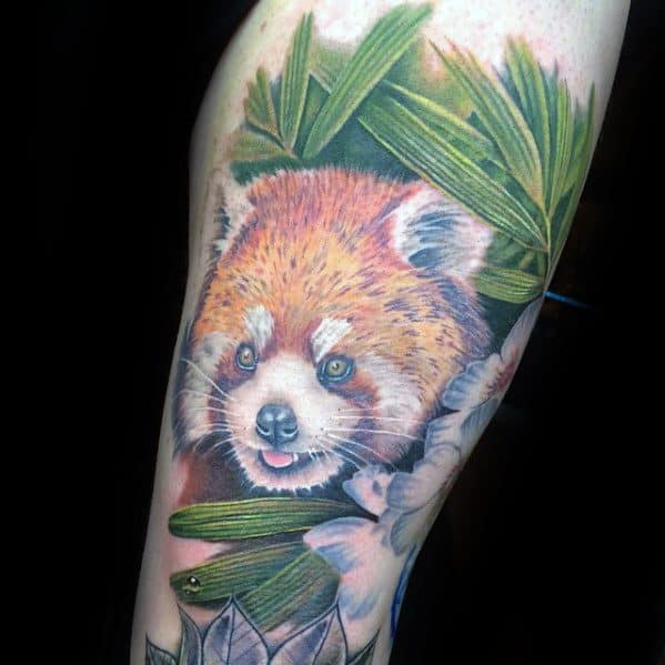 red panda tattoo