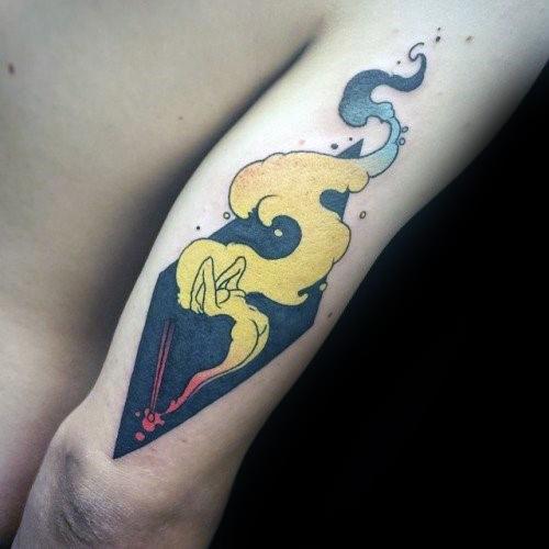 Mens Awesome Matches Tattoo Ideas