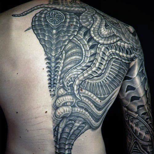Men's Back Tattoos Ideas