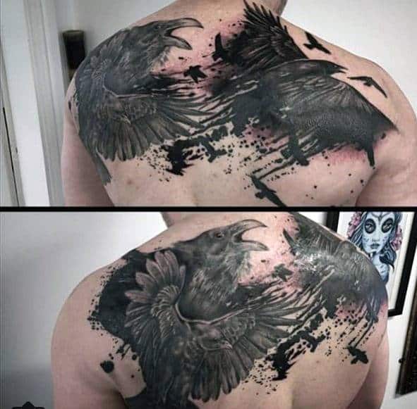 Men's Back Tattoos