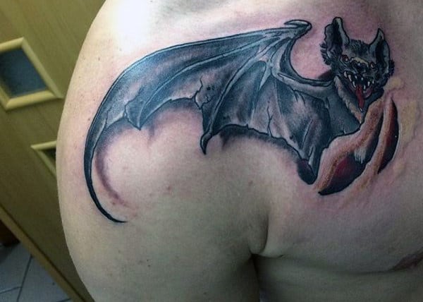 Cute Bat Tattoo Tattoo Idea