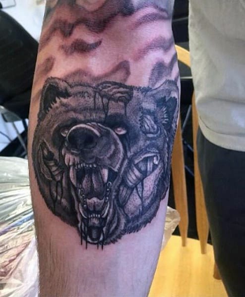 60 Bear Tattoo Designs For Men Masculine Mauling Machine