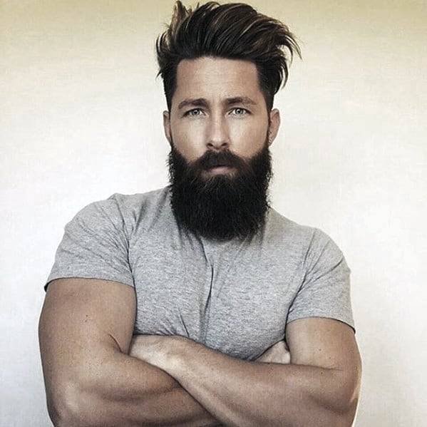 Mens Beard Big Style Idea Inspiration