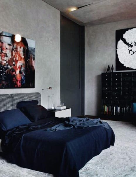 large minimalistic bedroom