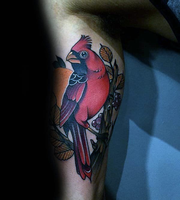 Details 71+ cardinal and blue jay tattoo - in.cdgdbentre